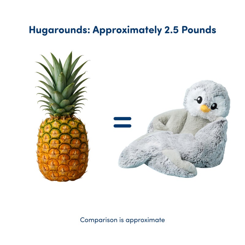 HUGIMALS Hugarounds Ollie The Orangutan 2.5 lb Microwaveable & Freezable Weighted Plush Neck & Shoulder Wrap | Soothing, Comforting Hugs for Self-Care & Relaxation | Unscented for Ages 2+ - Image 5