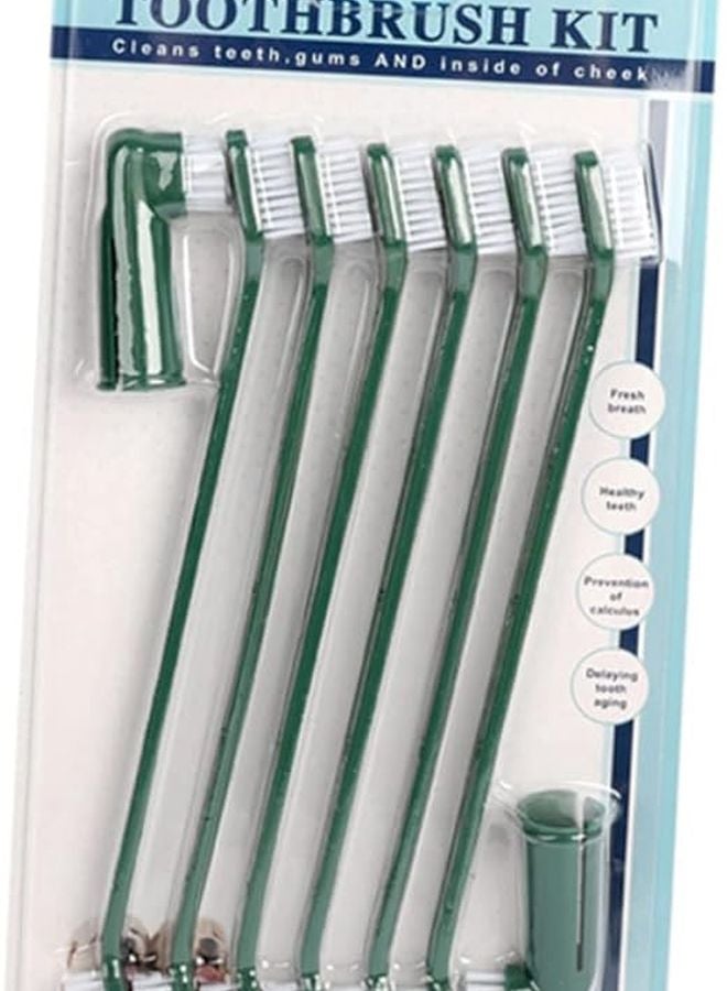 Dual Sided Finger Toothbrush Kit For Dog Puppy Oral Care Pet Dental Cleaning - Image 1