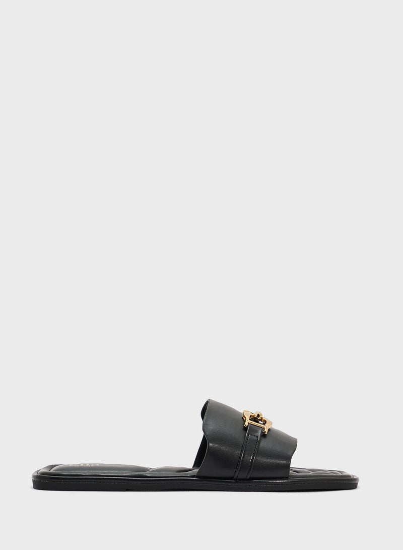 ELLA Ladies Flat Sandal - Image 1