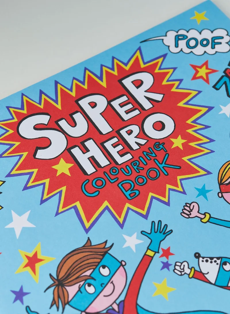 Rachel Ellen Designs Super Hero Colouring Book