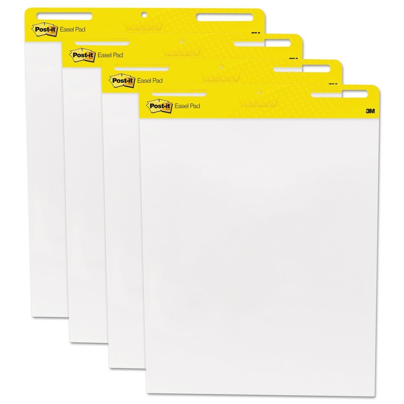Post-it Self Stick Easel Pads 25 x 30 White 4 30 Sheet Pads/Carton MMM559VAD - Image 1