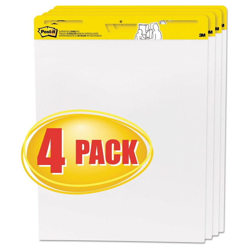 Post-it Self Stick Easel Pads 25 x 30 White 4 30 Sheet Pads/Carton MMM559VAD - Image 2