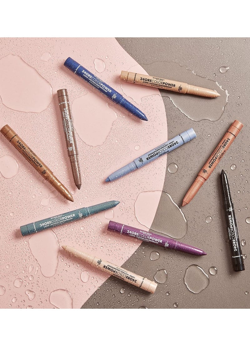 ديبورا ميلانو قلم ظلال العيون كولور باور يدوم طويلاً من ديبورا ميلانو 08 أرجواني داكن - Image 3