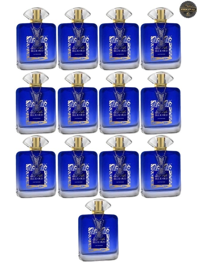 luxury 13 Pieces Blue Oud Intense Perfume 100ML  - Image 1