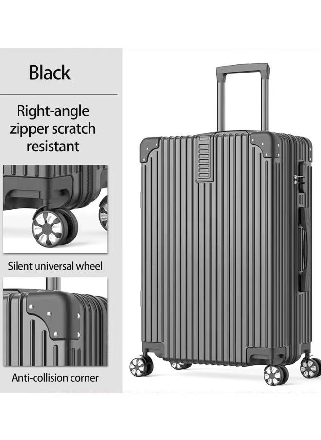 XiuWoo Luggage Set 4-piece (14/20/24/28)" Suitcases with Universal Wheels PC+ABS Durable Hardshell Luggage  - Image 2