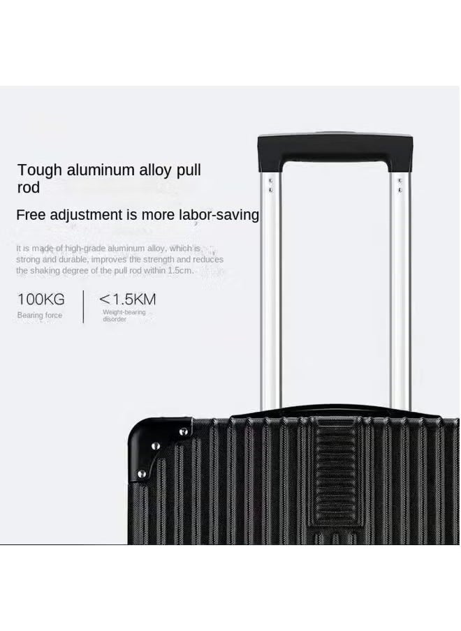 XiuWoo Luggage Set 4-piece (14/20/24/28)" Suitcases with Universal Wheels PC+ABS Durable Hardshell Luggage  - Image 4