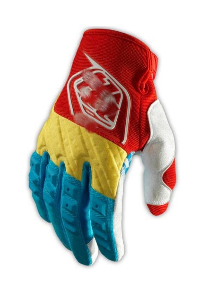 Fox New Off-road Motorcycle Racing Mountain Bike Riding All Finger Gloves - Image 1