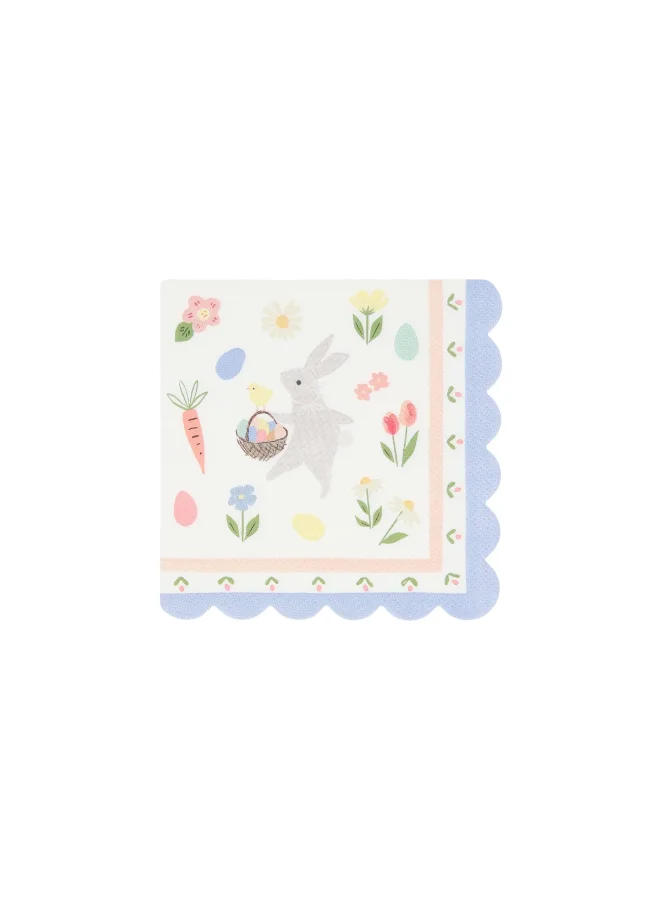 Meri Meri Easter Bunny Small Napkins