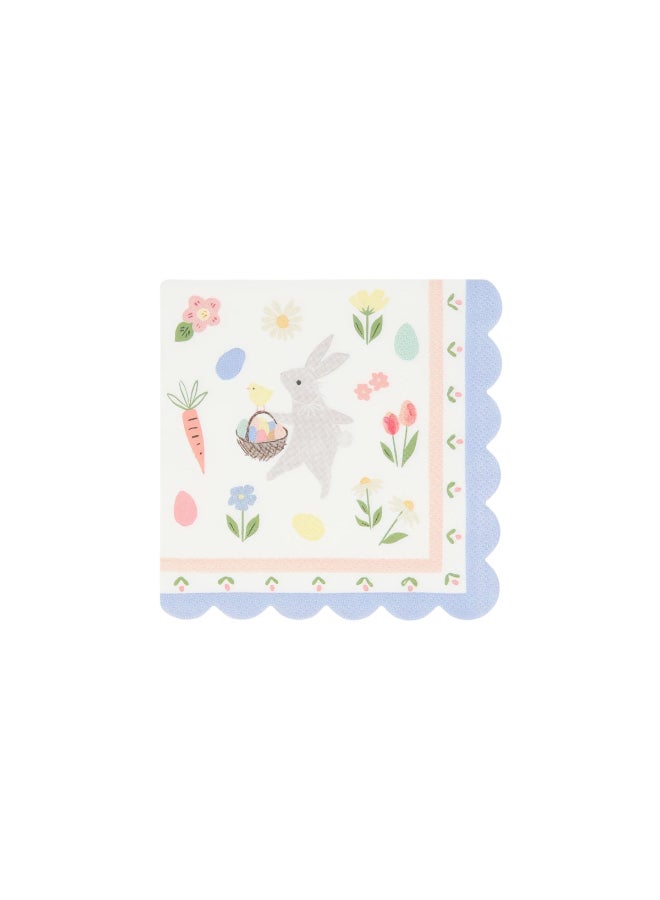 ميري ميري مناديل صغيرة أرنب عيد الفصح - Image 3