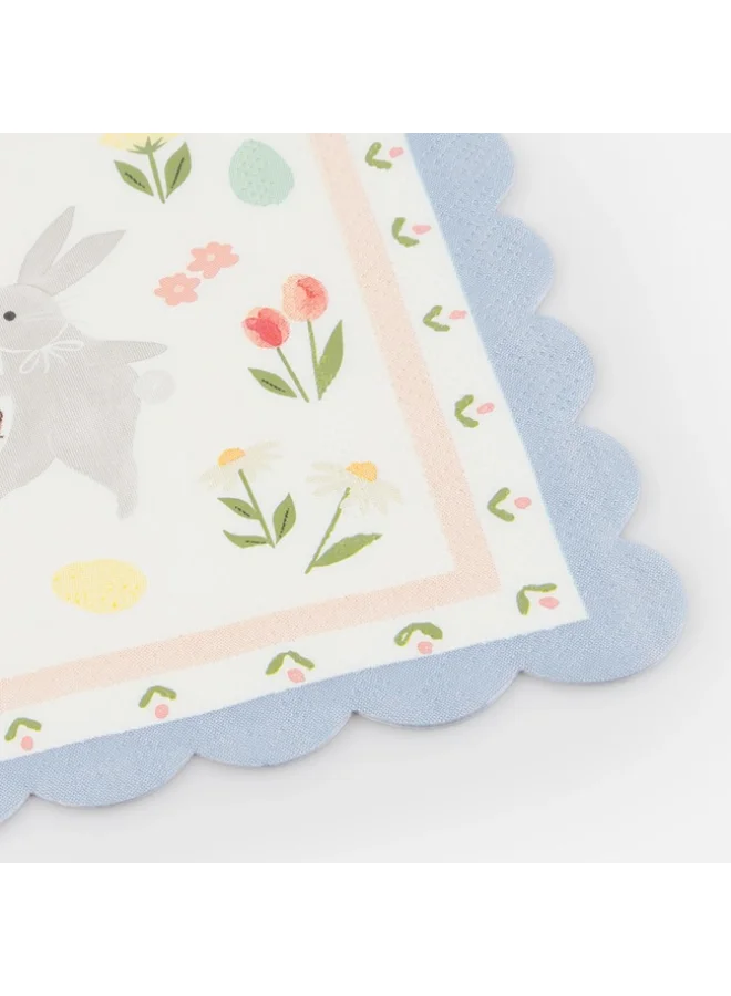 Meri Meri Easter Bunny Small Napkins