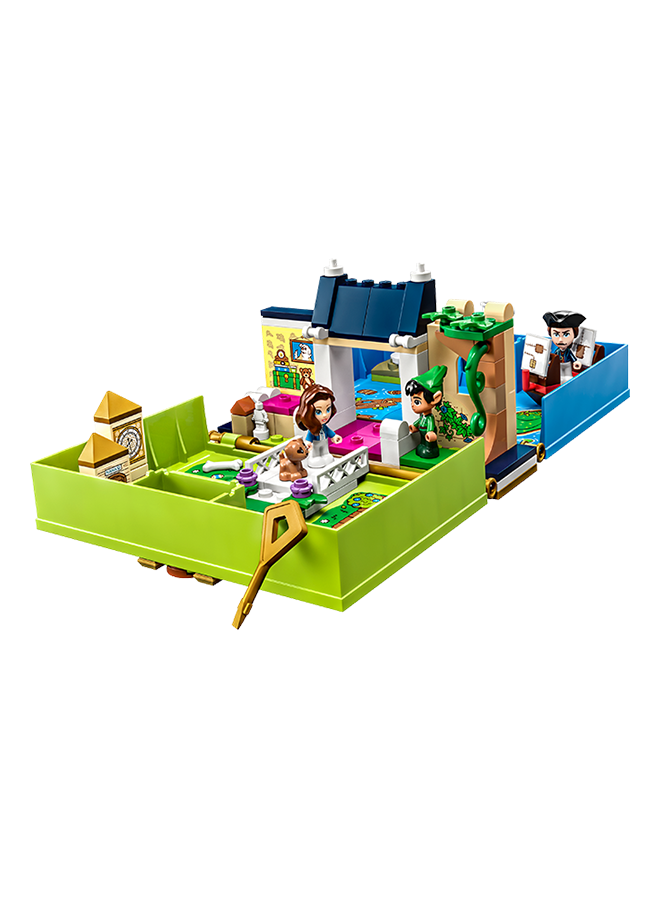 ليغو Disney Peter Pan & Wendy’S Storybook Adventure 43220 Building Toy Set; A Cool Set With Beloved Characters; Portable, Imaginative Play And Storage In A Lockable Book For Kids Aged 5 And Over (111 Pieces)