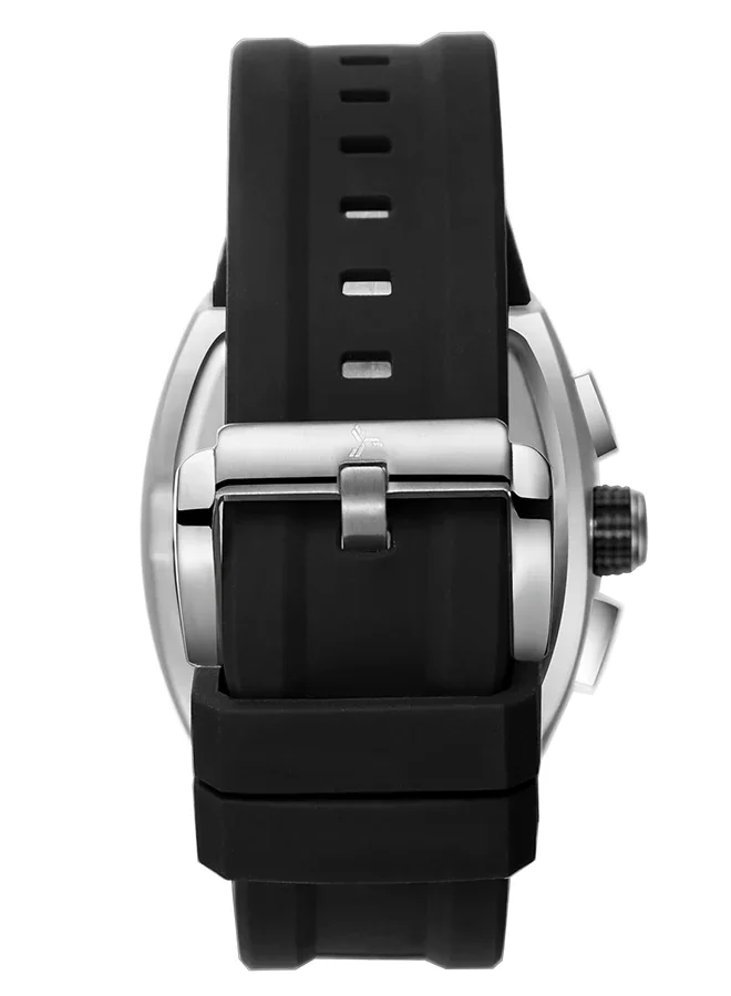 TORNADO Men's Silicone Analog Watch T23105-XSBB - 43x54 mm