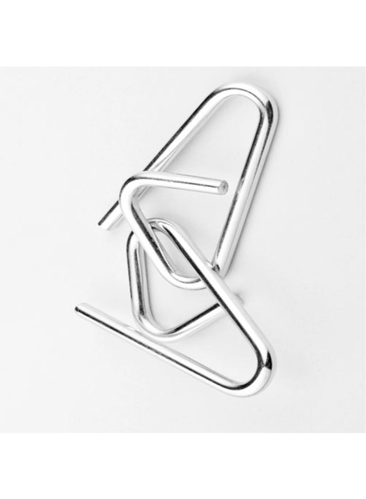 Metal Wire Puzzle Set, Metal Puzzle to Unscrew the Ring  - Image 3