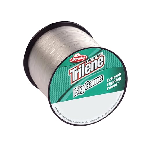 Berkley بيركلي تريلين® بيج جيم™، شفاف، 15lb | 6.8kg، 900yd | 822m خط صيد أحادي الخيط، مناسب لبيئات المياه المالحة والعذبة، كويستال براون - Image 5