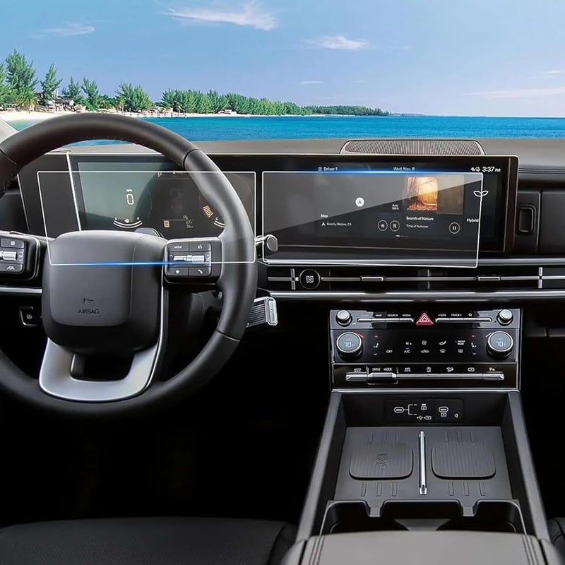 12 3 Inch Dashboard GPS Screen Protector For Hyundai Tucson 2024 Car Center Control Navigation Film - Image 2