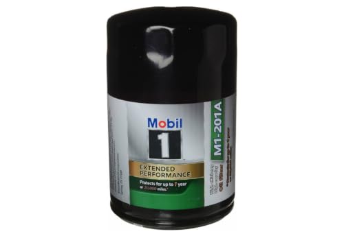Mobil M1201A Oil Filter Extended Performance Canister ScrewOn 475 in Tall 18 mm x 150 Thread Steel Black Paint Each - Image 1