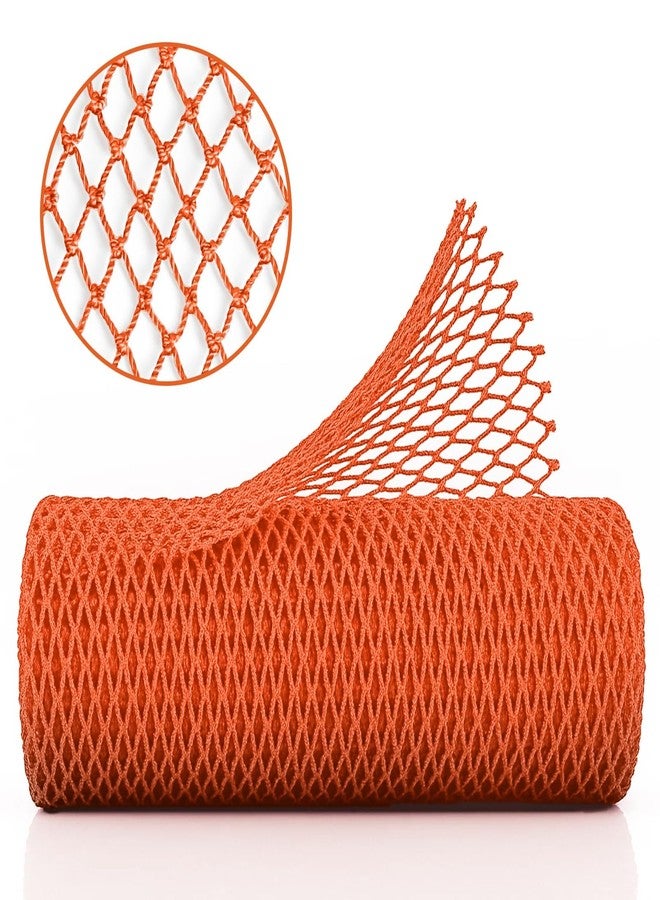 Woyinger 1PCS African Net Sponge, Magic Exfoliating Bath Sponge, Bath Accessories for Women(Orange - Image 1