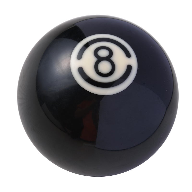 Mavota Pool Ball Shifter Knob Black 8 Gear Stick Shifter Knob Round Billiard Ball Shifting Lever Fit Most Automatic Manual Car Tuck Transmission Vehicle W01A08 Black 8 - Image 2