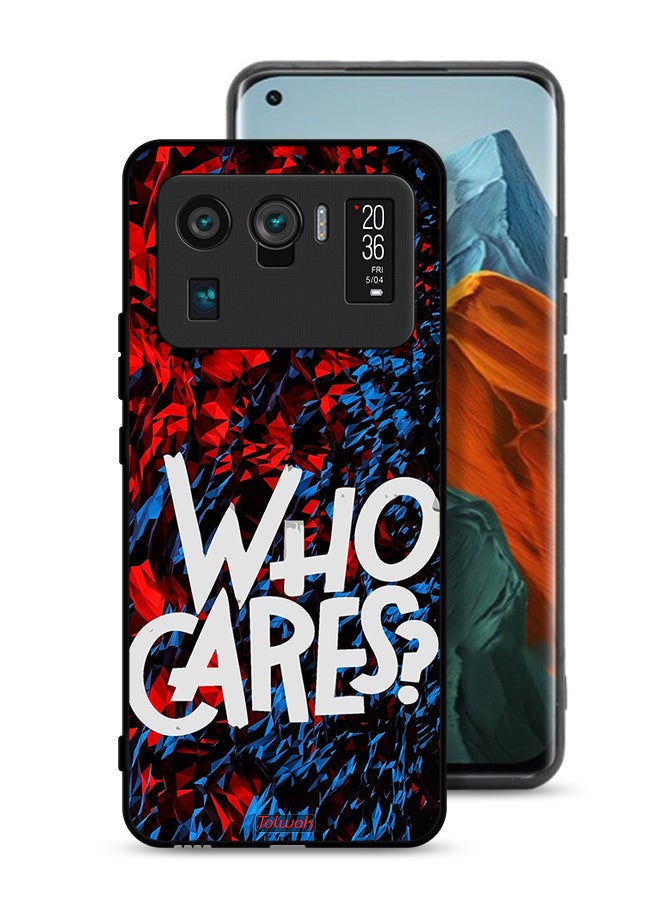 Tolwak Xiaomi Mi 11 Ultra Protective Case Cover Who Cares - Image 1
