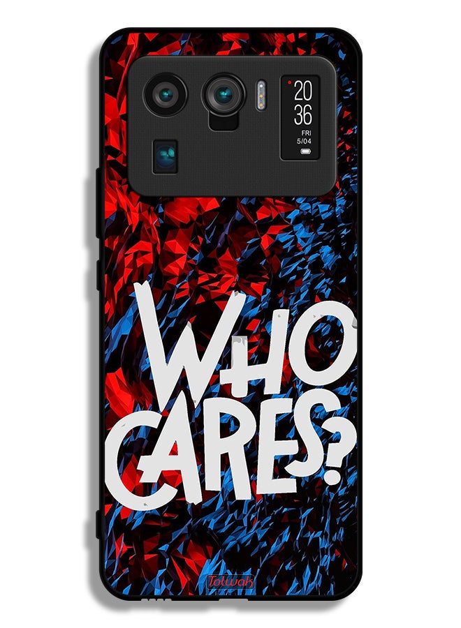 Tolwak Xiaomi Mi 11 Ultra Protective Case Cover Who Cares - Image 2