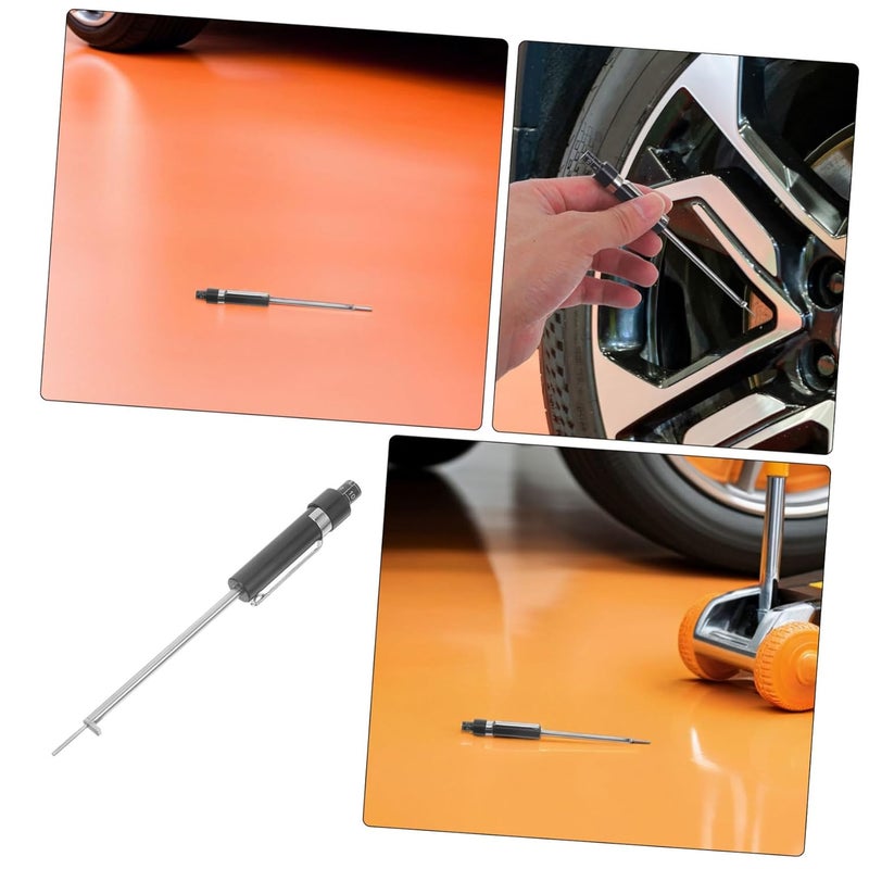 2pcs Dual Scale Brake Pad Thickness Gauge Tool Metric Imperial Iron Measuring Pen - Image 4