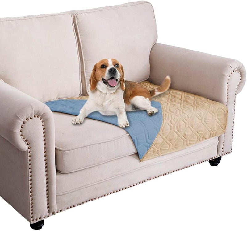 Ameritex Waterproof Dog Bed Cover Pet Blanket for Furniture Bed Couch Sofa Reversible - Image 1