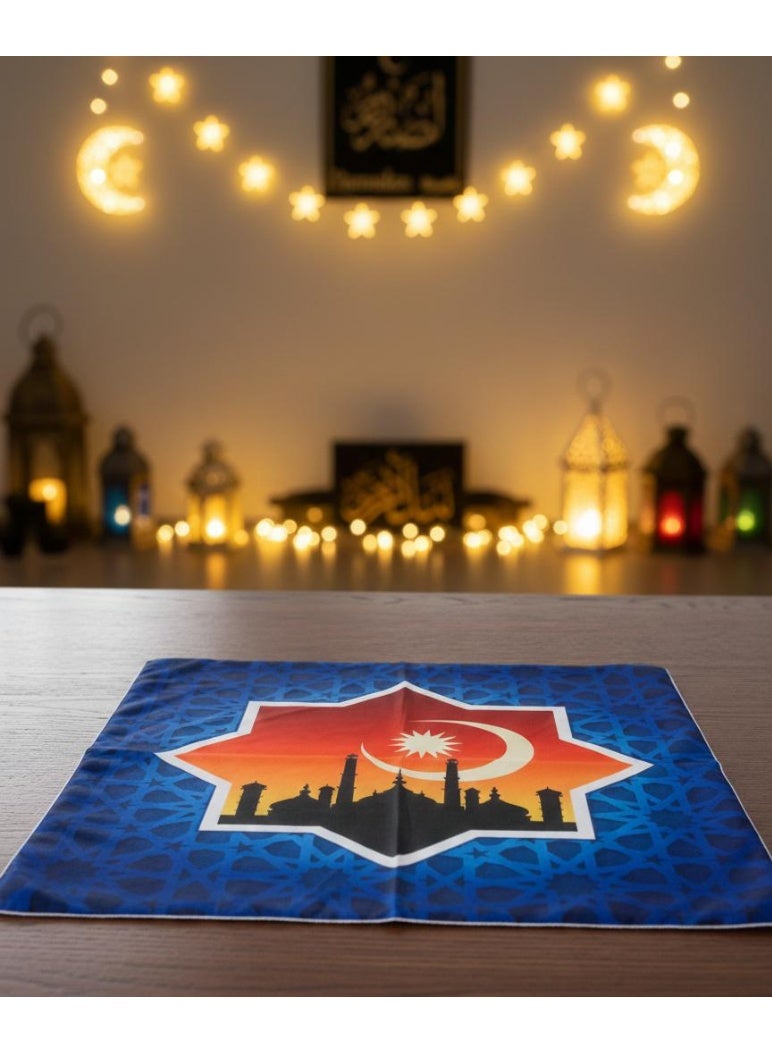 2 Ramadan cushions, pillowcases, large Ramadan pillows in various designs. Size: 45*45 cm - Image 1