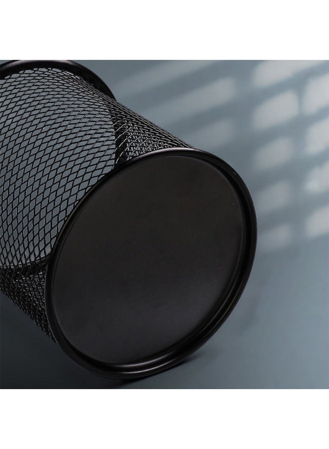 حامل أقلام معدني دائري لشطابيل مكاتب الطلاب، 2 قطعة - Image 5