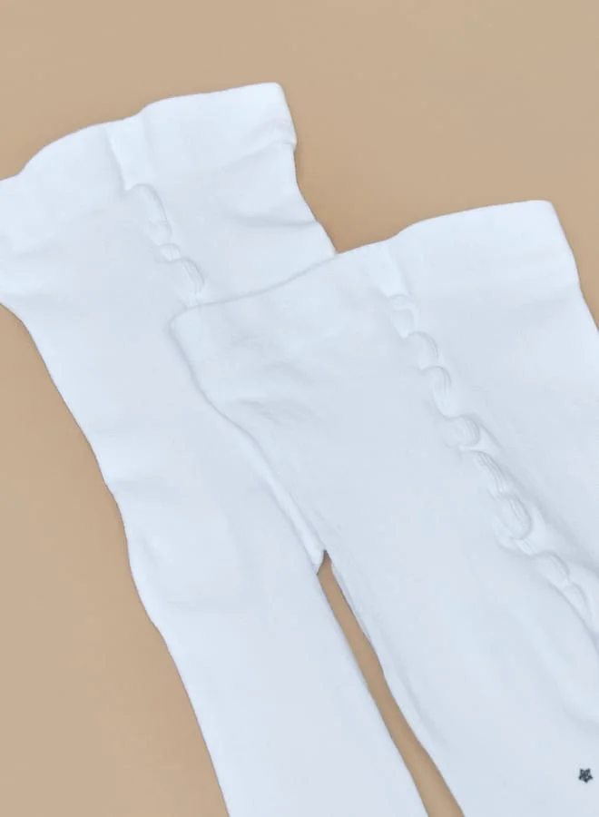 ليتل ميسي Assorted Tights - Set of 2