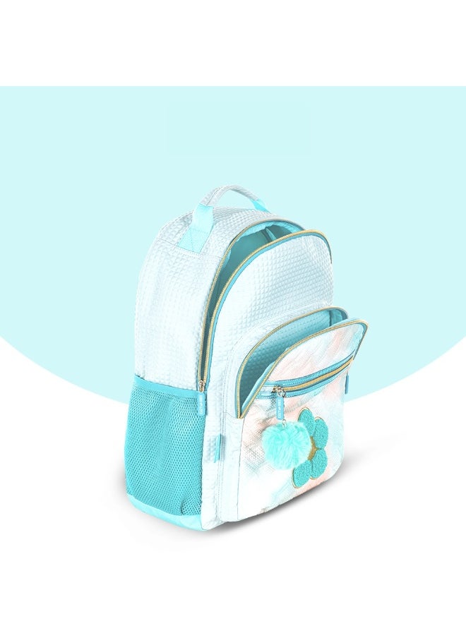 Eazy Kids Eazy Kids 18" Set of 3 Backpack w/ Lunch Bag and Pencil Case - Flora Green  - Image 4