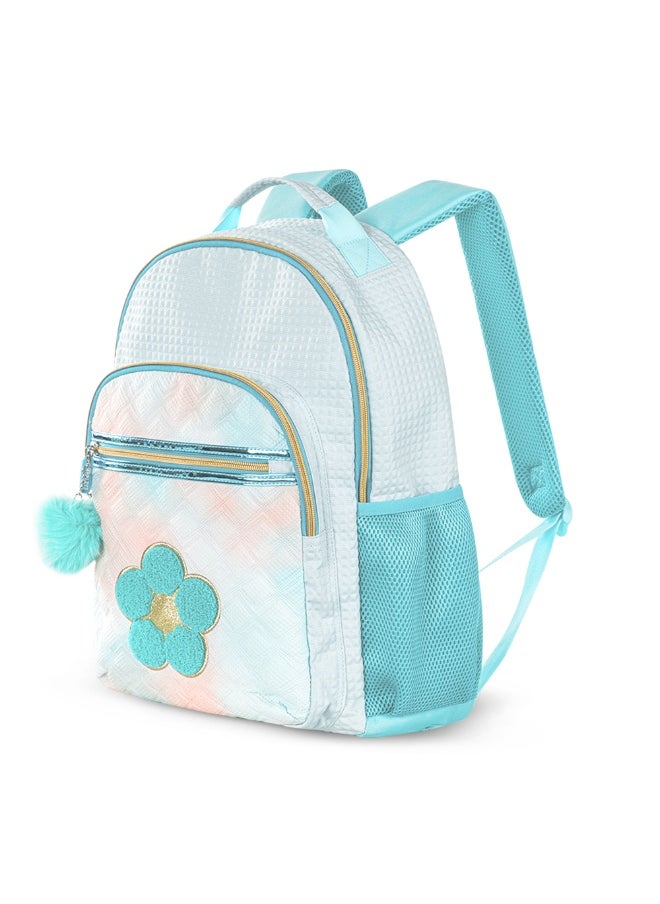Eazy Kids Eazy Kids 18" Set of 3 Backpack w/ Lunch Bag and Pencil Case - Flora Green  - Image 2
