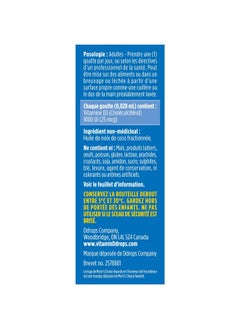 Ddrops Adults 1000Iu 365 Drops Liquid Vitamin D3 Supplement Supporting Strong Bones & Immune System  - Image 4