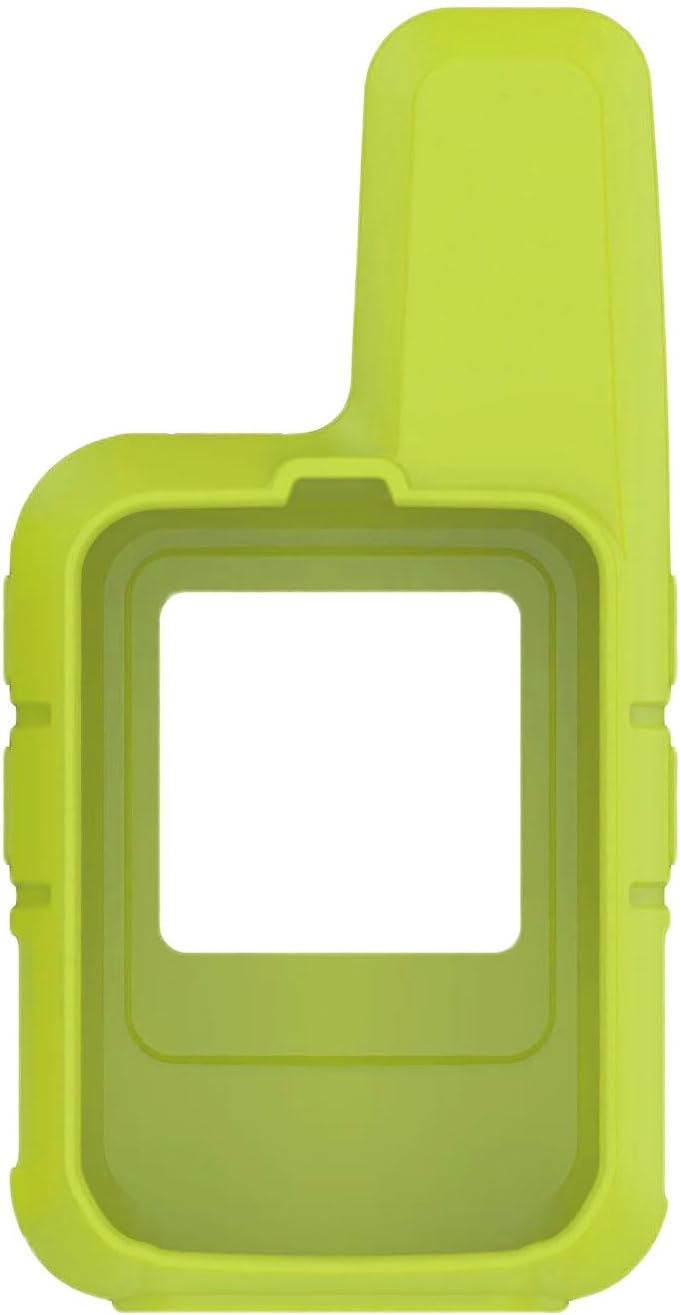 حافظة واقية ناعمة مقاومة للصدمات والخدوش لجهازي كمبيوتر ملاحة خارجية لقياس سرعة الدراجات باللون الأخضر الفلوري - Image 1