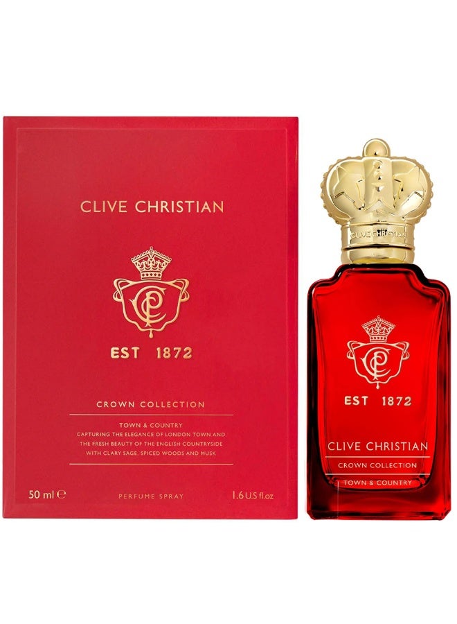 CLIVE CHRISTIAN Clive Christian Crown Collection Town & Country Unisex Perfume 50ml  - Image 2
