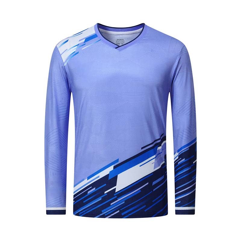 Net Feather Sports Training Clothing Long-Sleeved Single Top Outdoor Sports Quick-Drying Long-Sleeved T-Shirt Casual Breathable Autumn New Style - Image 1
