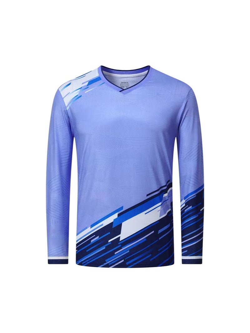 Net Feather Sports Training Clothing Long-Sleeved Single Top Outdoor Sports Quick-Drying Long-Sleeved T-Shirt Casual Breathable Autumn New Style - Image 2