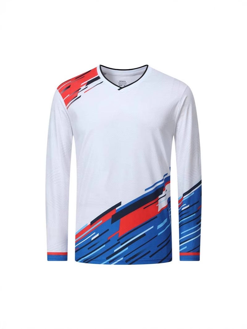 Net Feather Sports Training Clothing Long-Sleeved Single Top Outdoor Sports Quick-Drying Long-Sleeved T-Shirt Casual Breathable Autumn New Style - Image 3