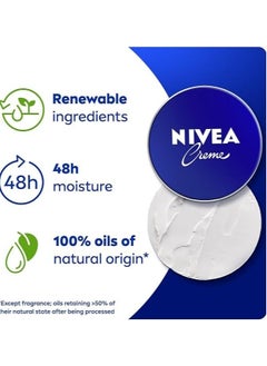 Nivea Nivea Creme Moisturising Cream, Universal All Pourpose Face Body Hands, Tin 400ml  - Image 2