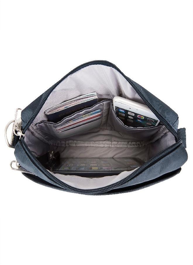 Travelon Women'S Classic Anti-Theft Small East/West Crossbody Bag, Midnight, 10.5 X 8 X 2.5  - Image 3