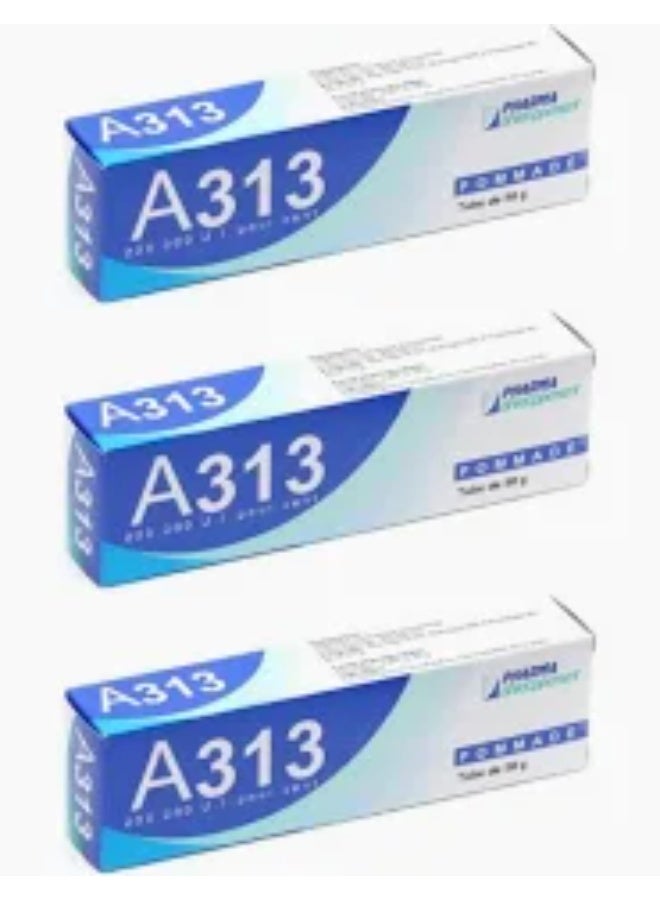 أيه313 مرطب ليلي بفيتامين أ من فارما ديفيلوبمنت A313، 50 غرام، 3 قطع - Image 1