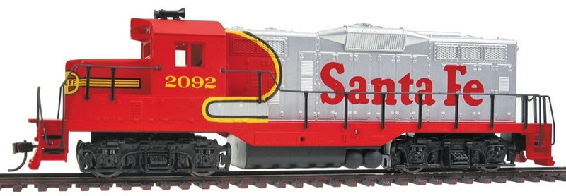 Walthers Trainline EMD HO Scale GP9M ReadytoRun Sante Fe Superfleet 2092