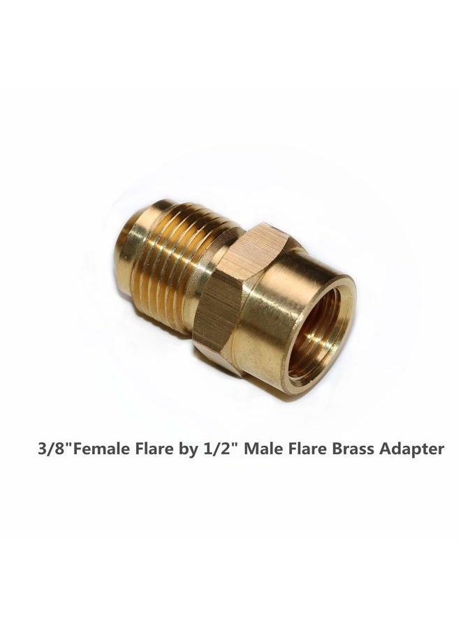 DOZYANT 12 Feet 1/2 inch ID Natural Gas Grill Hose with Quick Connect Fittings Assembly for Low Pressure Appliance -3/8 Female to 1/2 Male Adapter for Outdoor NG/Propane Appliance - CSA Certified - Image 3