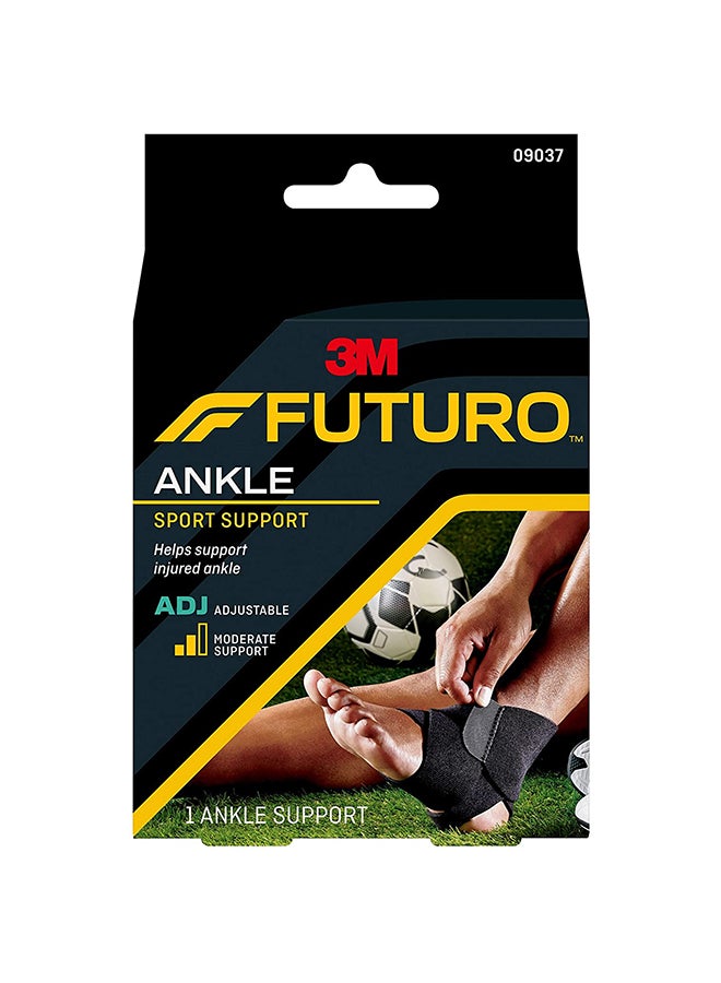 FUTURO Sport Adjustable Ankle Support- Black  - Image 1