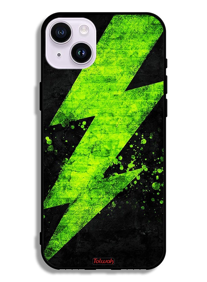 Tolwak Apple iPhone 14 Protective Case Electric Pattern - Image 2
