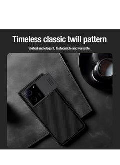 Nillkin حافظة واقية لهاتف Xiaomi 13T Pro 5G، إطار وسائد هوائية مقاومة للصدمات من مادة TPU مع غطاء منزلق لحماية عدسة الكاميرا، غطاء خلفي للهاتف المحمول مضاد لبصمات الأصابع من البولي كربونات، لحافظات هواتف Xiaomi 13T 5G مقاس 6.67 بوصة  - Image 5