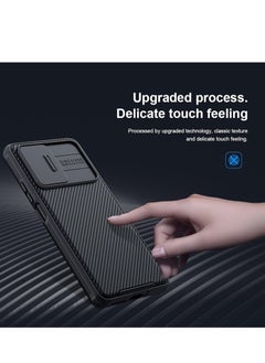 Nillkin حافظة واقية لهاتف Xiaomi 13T Pro 5G، إطار وسائد هوائية مقاومة للصدمات من مادة TPU مع غطاء منزلق لحماية عدسة الكاميرا، غطاء خلفي للهاتف المحمول مضاد لبصمات الأصابع من البولي كربونات، لحافظات هواتف Xiaomi 13T 5G مقاس 6.67 بوصة  - Image 3
