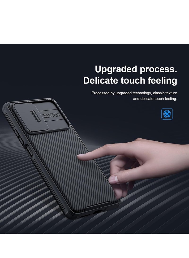 Nillkin Protective Case for Xiaomi 13T Pro 5G, TPU Shockproof Airbags Frame with Camera Lens Protection Slide Cover, PC Anti-Fingerprint Mobile Back Cover, for Xiaomi 13T 5G 6.67-inch Slim Fit Phone Cases - Image 3