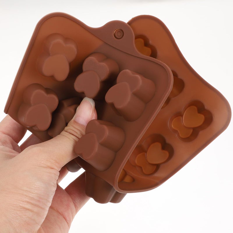 Silicone Heart Shaped Chocolate Mold For DIY Candy Making Kitchen Baking - Image 5