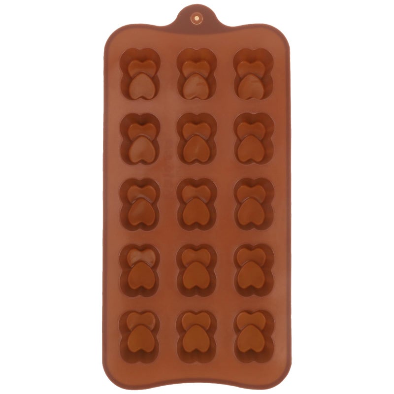 Silicone Heart Shaped Chocolate Mold For DIY Candy Making Kitchen Baking - Image 2