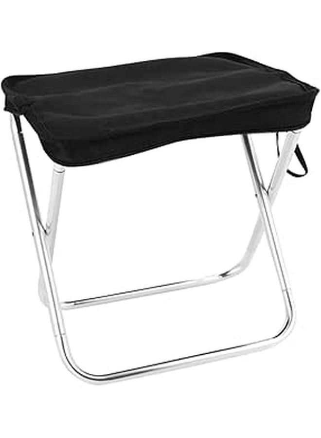 Portable Folding Stool Lightweight Aluminum Alloy Camping Travel Picnic Fishing Foot Bench - Image 1
